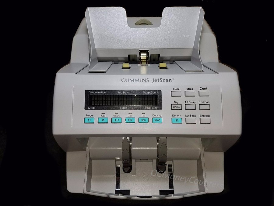 Cummins JetScan 4065 currency scanner and counter